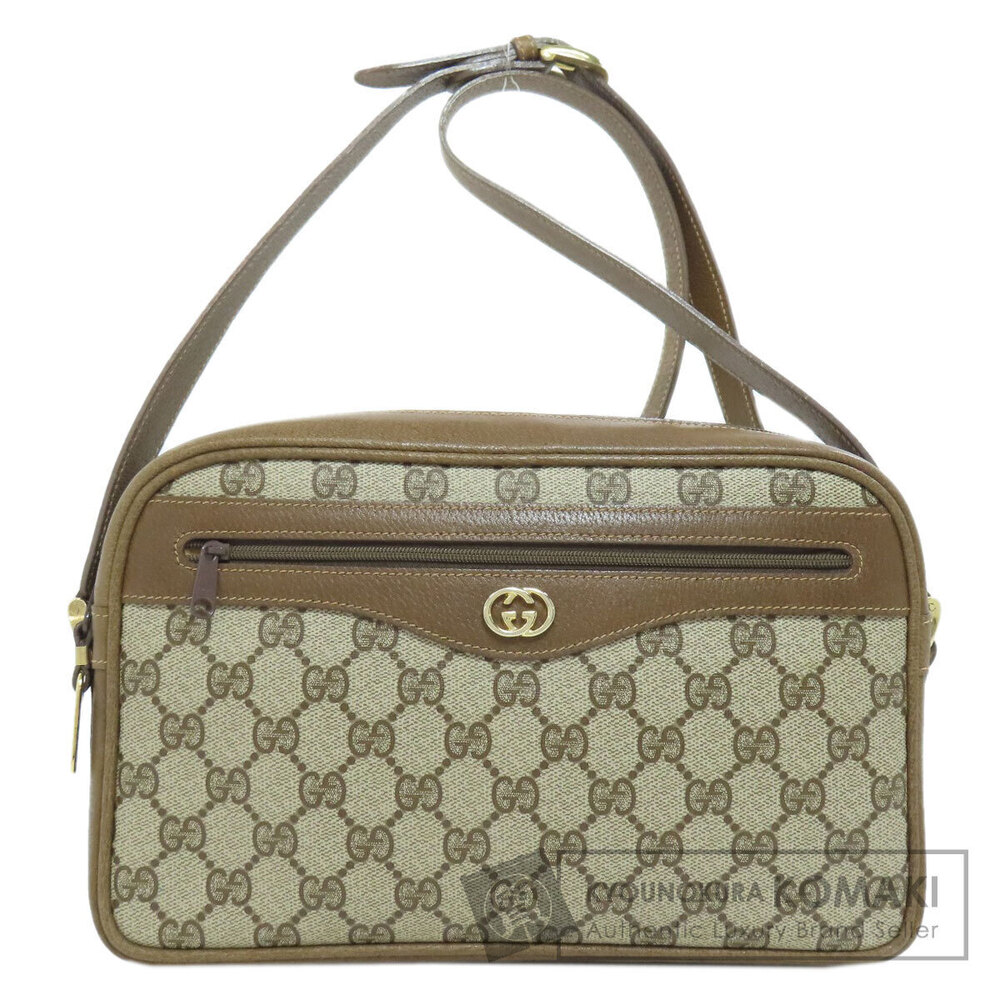 Gucci Messenger GG Supreme Canvas bag Brown